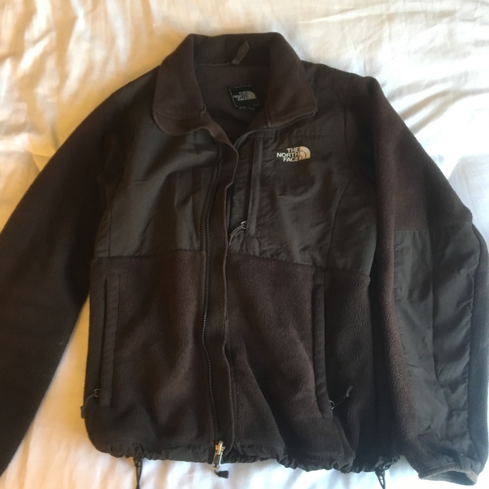 Brown north face fleece